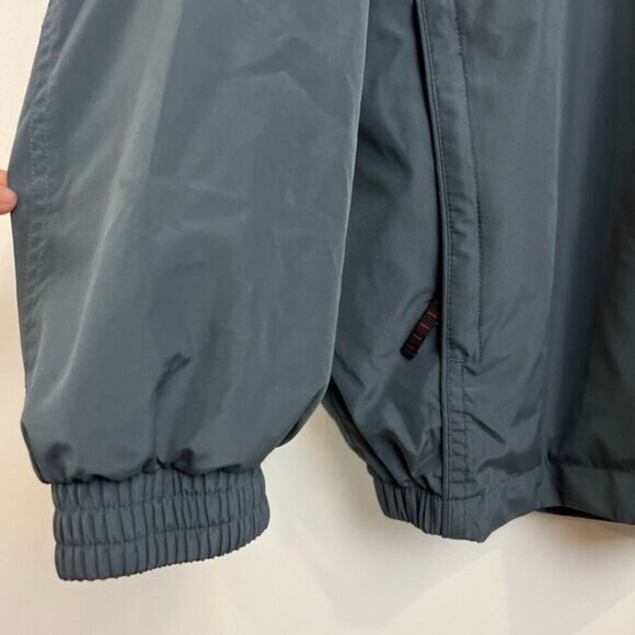 Sunice Vintage Golf 1/2 half Zip Windbreaker Pocket Gray Mens XXL 2XL 80s Jacket - Picture 13 of 15